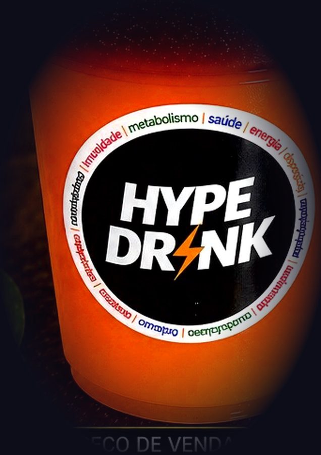 Lata do Hype Drink, bebida funcional energética da Point Saudável